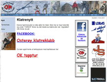 Tablet Screenshot of klatre.info